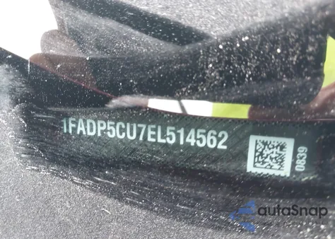 2014 Ford C-Max Energi Sel z USA, uszkodzony, nr VIN 1FADP5CU7EL514562